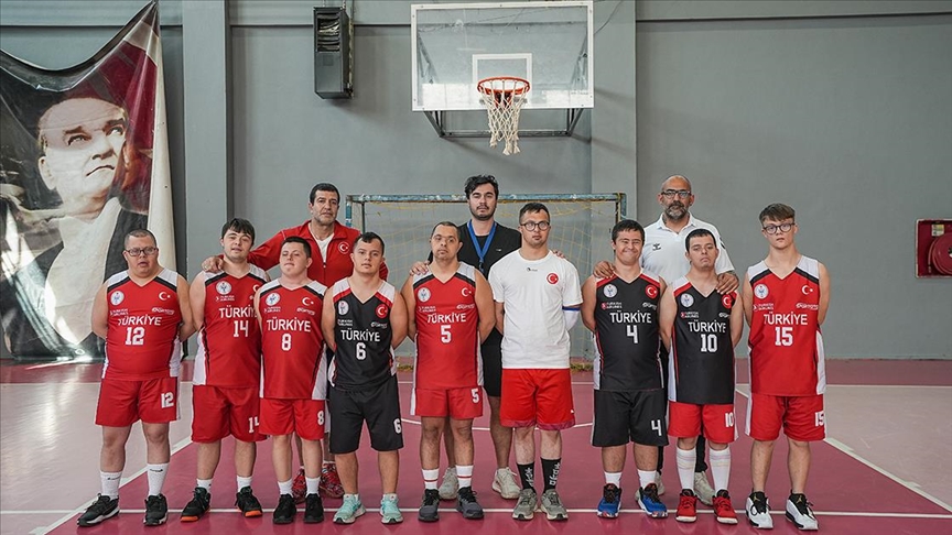 Down Sendromlular Basketbol Milli Takımı'nda hedef İtalya'dan altın madalyayla dönmek