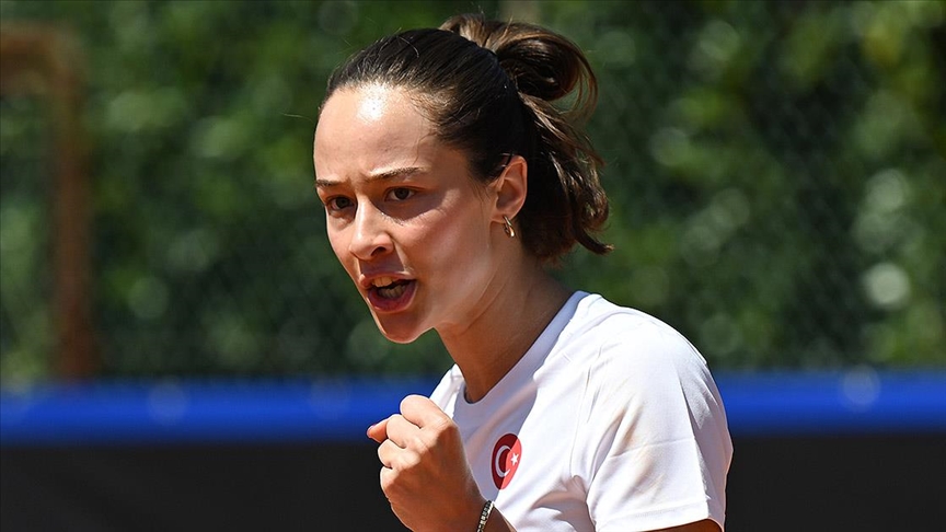 Milli tenisçi Zeynep Sönmez, Madrid Açık elemelerinde final turuna çıktı