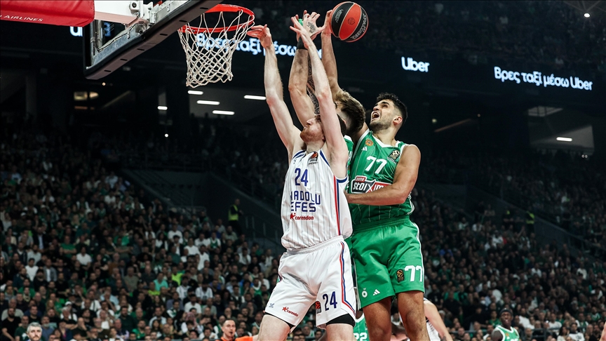 Anadolu Efes, THY Avrupa Ligi play-off ikinci maçında Panathinaikos'a konuk olacak
