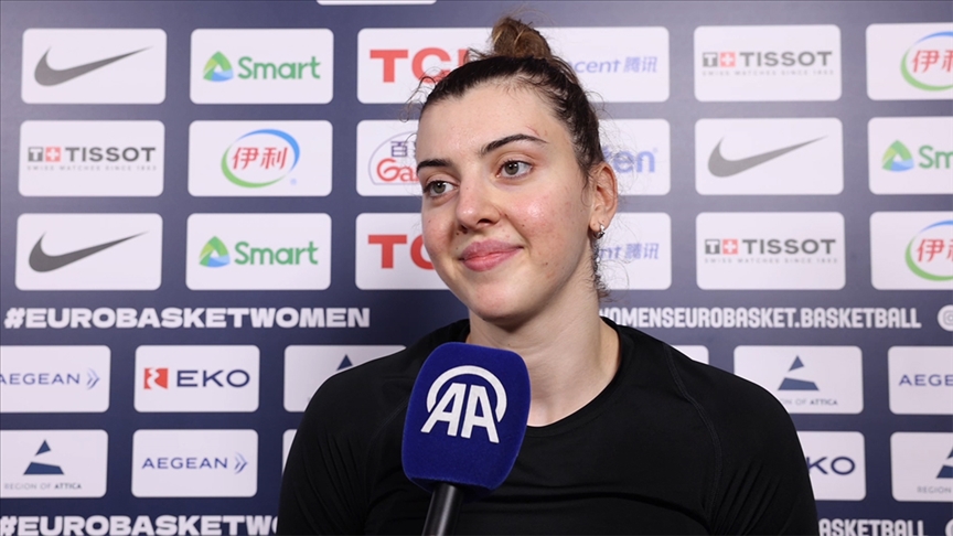 Milli basketbolcu Elif Bayram, Almanya maçına odaklandı