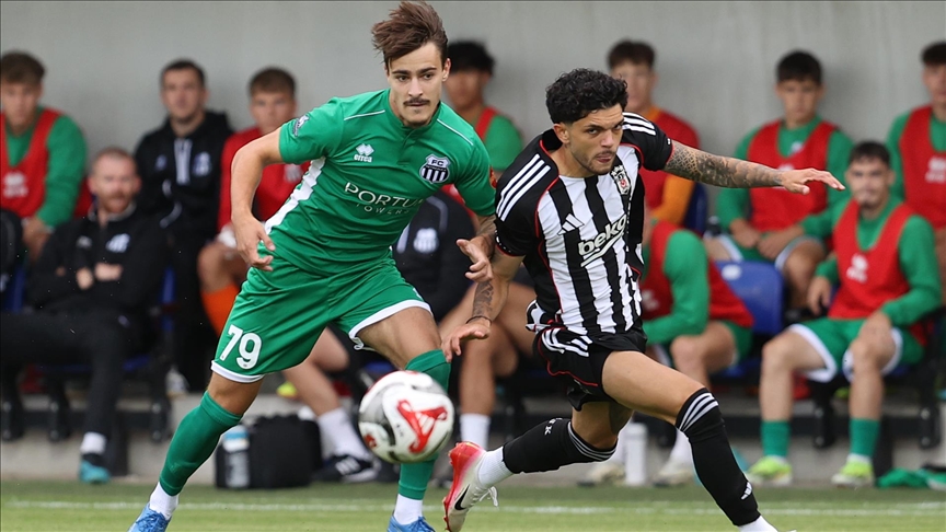 Beşiktaş, hazırlık maçında Petrzalka 1898'e 2-1 yenildi