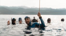 Milli sporcu Görkem Gedik, Serbest Dalış Türkiye Şampiyonası'nda rekor kırdı