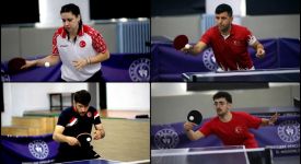 İşitme Engelli Masa Tenisi Milli Takımı, olimpiyatlara madalya hedefiyle hazırlanıyor