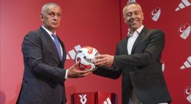 Türkiye profesyonel futbol liglerinin resmi futbol topu sponsoru adidas oldu