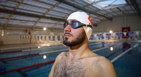 Paralimpik milli yüzücü Serhat Polat olimpiyat kotası için günde çift idman yapıyor