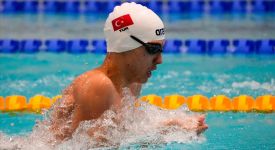Türkiye Erkekler Yüzme 4x100 Metre Karışık Bayrak Takımı, EYOF 2025'te şampiyon oldu