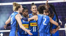İtalya, ABD’yi 3-0 yenerek FIVB Kadınlar Milletler Ligi’nde yarı finale çıktı