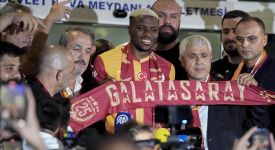 Victor Osimhen, Galatasaray için İstanbul'da