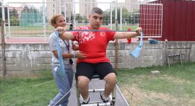 İlk uluslararası şampiyonasında 2 madalya alan paralimpik sporcu olimpiyat hayali kuruyor