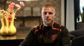 Samsunspor'un Hollandalı oyuncusu Drongelen, ülkesinde kamp yaptıkları için mutlu
