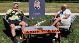 Arda Turan: Ukrayna Ligi'nin yanı sıra Şampiyonlar Ligi'ni, La Liga'yı ve UEFA Kupası'nı kazanmak istiyorum